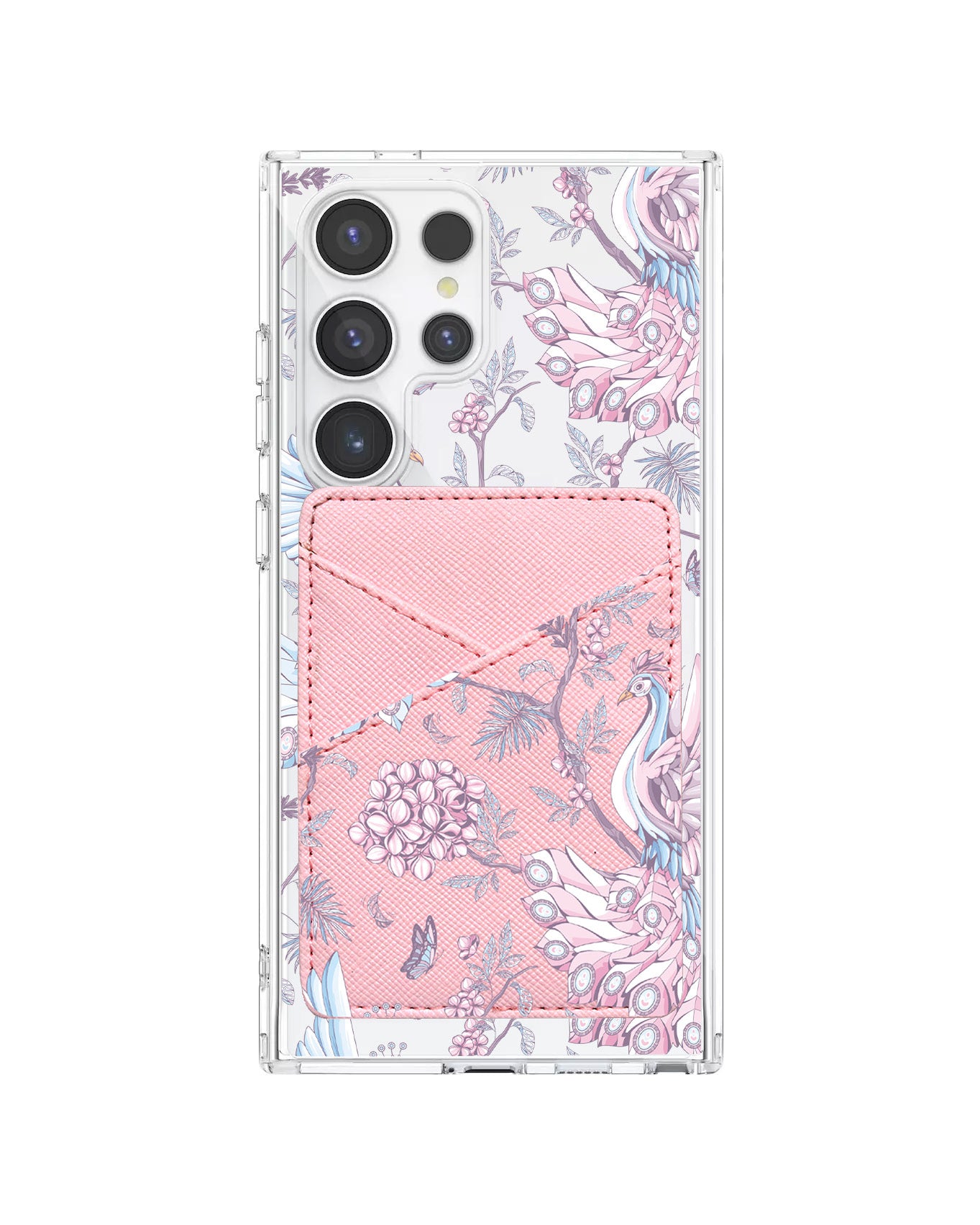Android Phone Wallet Case - Peacock 2.0