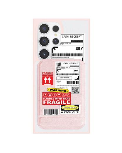 Android Magnetic Multifold Wallet - Shipping Label
