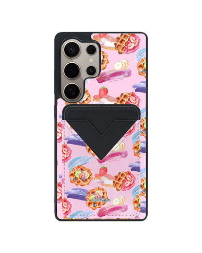 Android Avant Wallet Case - Waffles