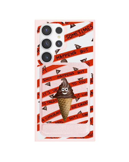 Android Magnetic Multifold Wallet - Oh..Shit Happens