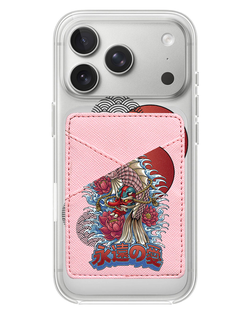 iPhone Phone Wallet Case - Oni Koi