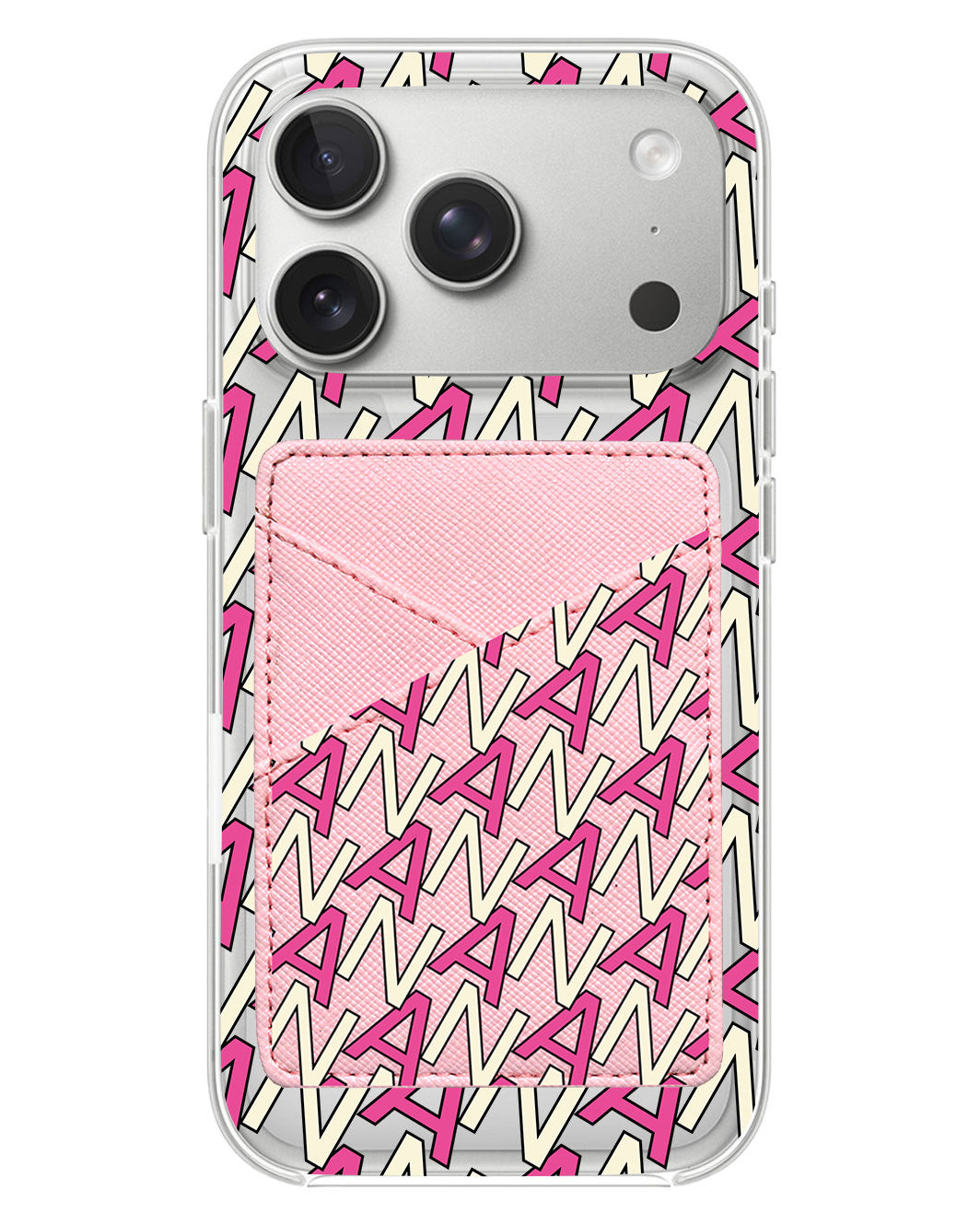 iPhone Phone Wallet Case - Initial 6.0 Monogram