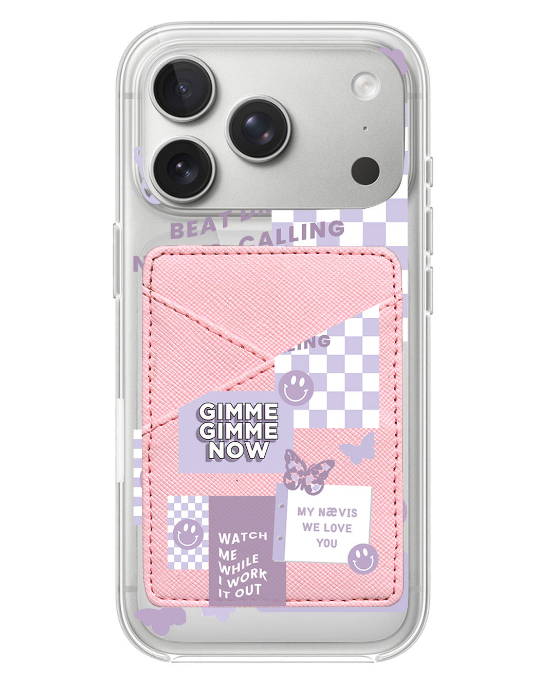 iPhone Phone Wallet Case - Aespa Sticker Pack