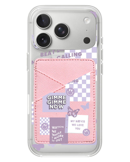 iPhone Phone Wallet Case - Aespa Sticker Pack