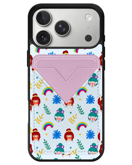 iPhone Avant Wallet Case - Unconditionally Girl