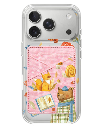 iPhone Phone Wallet Case - Bear & Fox