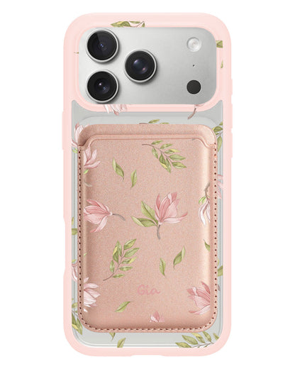 iPhone Magnetic Wallet Case - Azalea