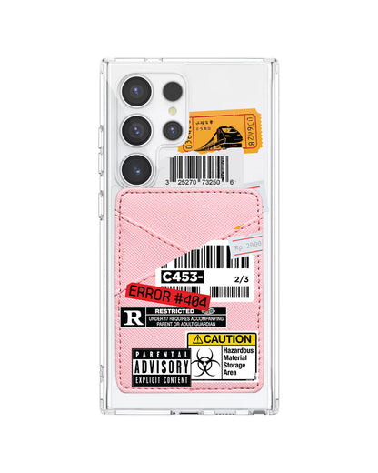 Android Phone Wallet Case - Label Sticker Pack