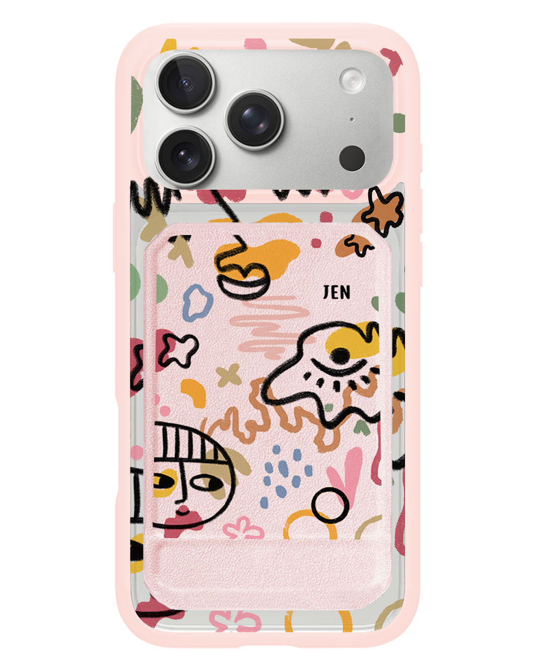 iPhone Magnetic Multifold Wallet - Abstract 3.0