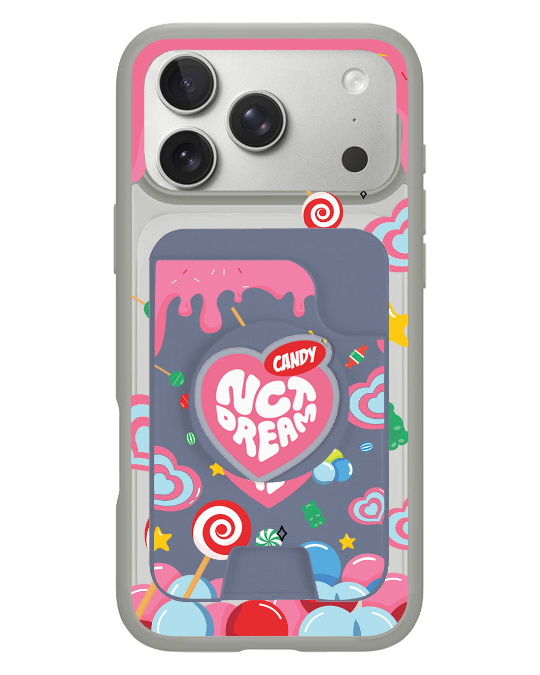 iPhone Magpop Wallet - NCT Dream Candy Pink