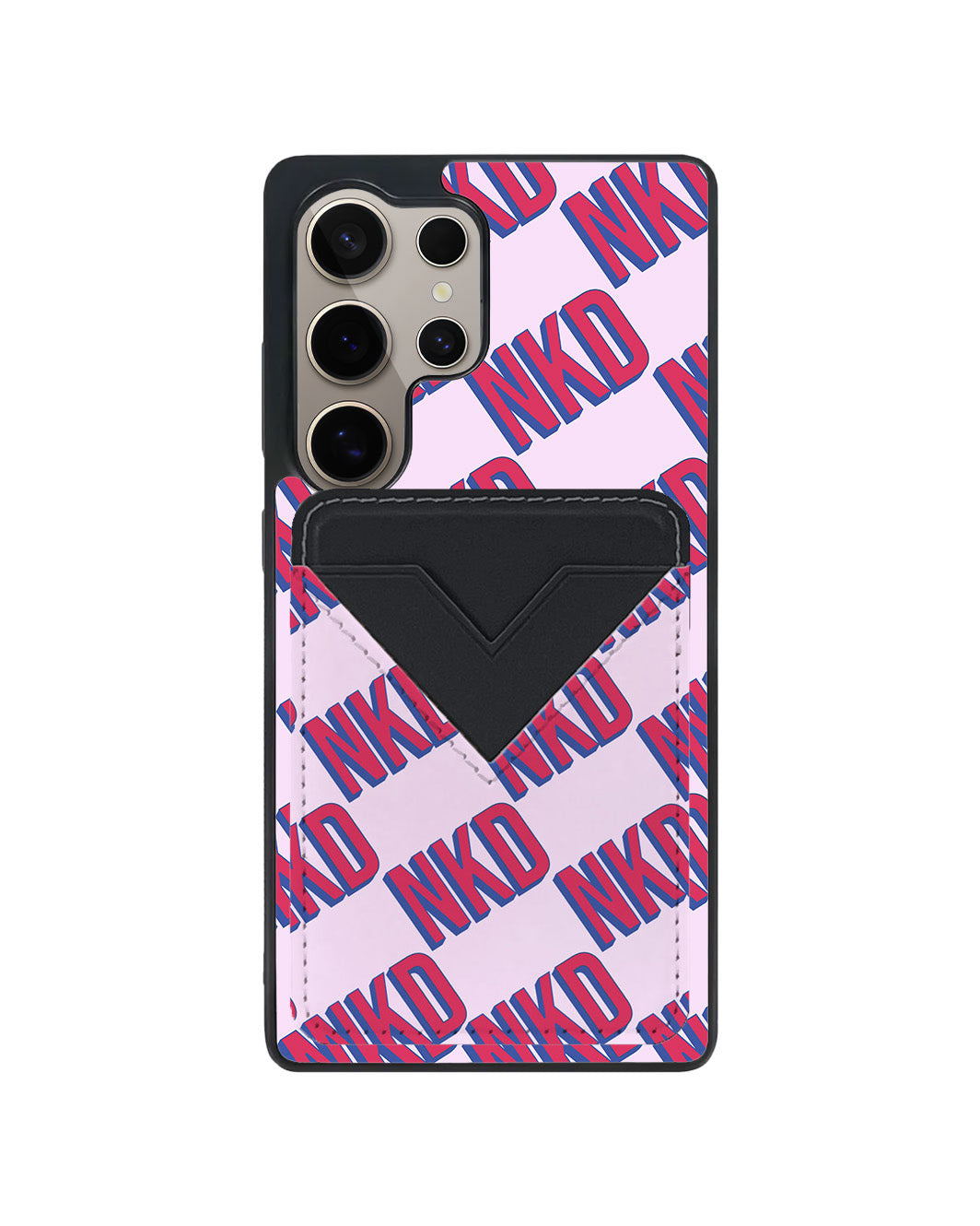 Android Avant Wallet Case - Custom Monogram 3.0 Diagonal Initial 2.0