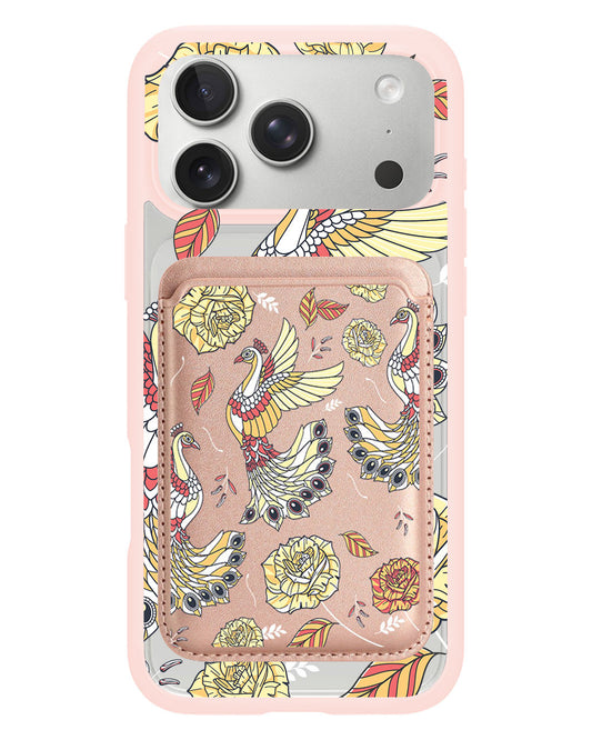 iPhone Magnetic Wallet Case - Bird of Paradise 5.0