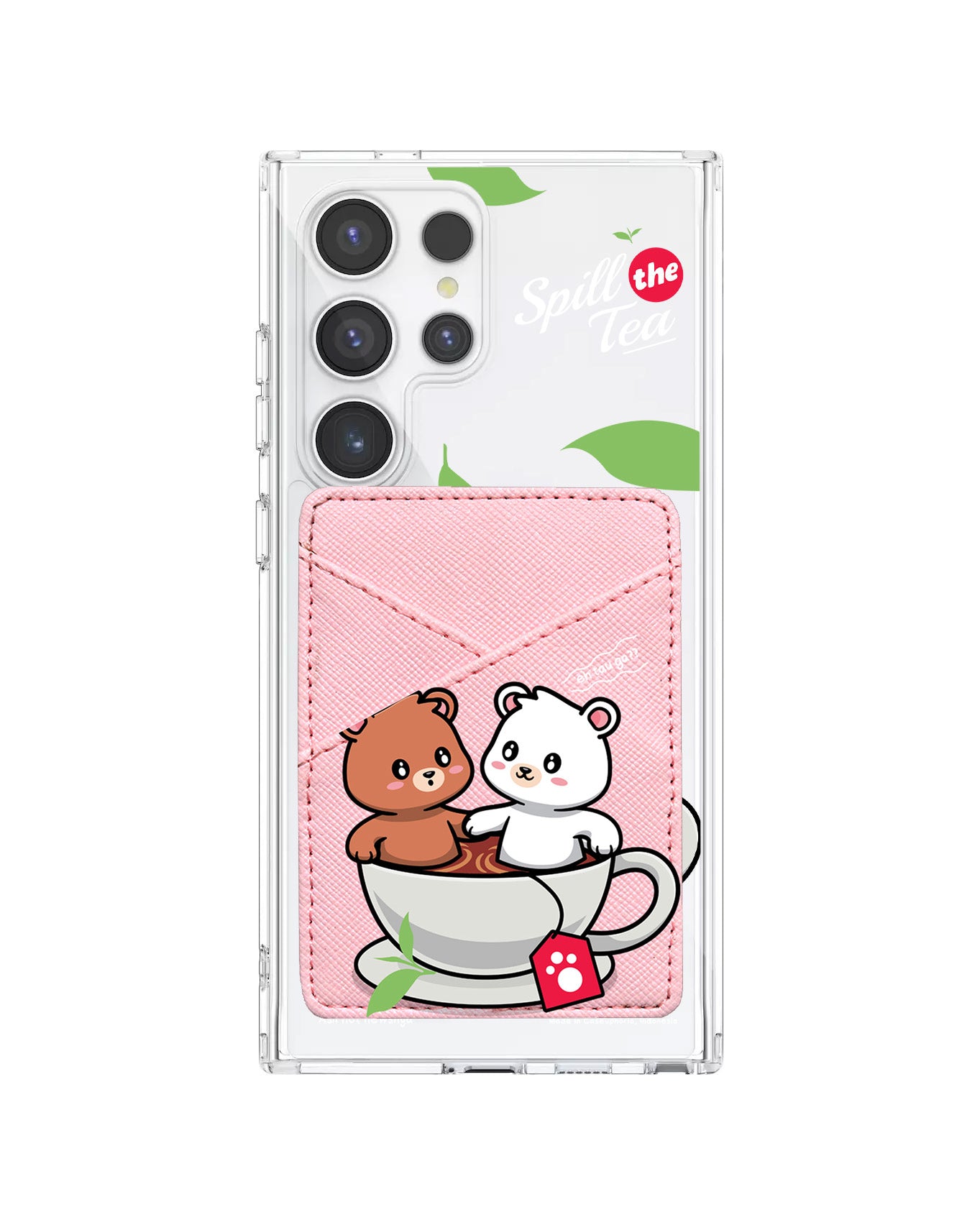 Android Phone Wallet Case - Spill The Tea