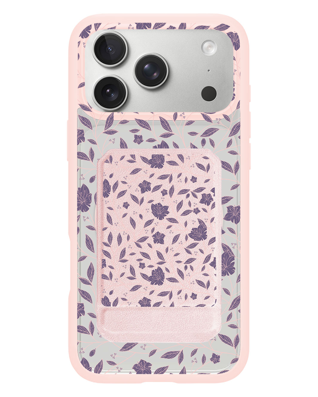 iPhone Magnetic Multifold Wallet - Sketchy Flower 4.0