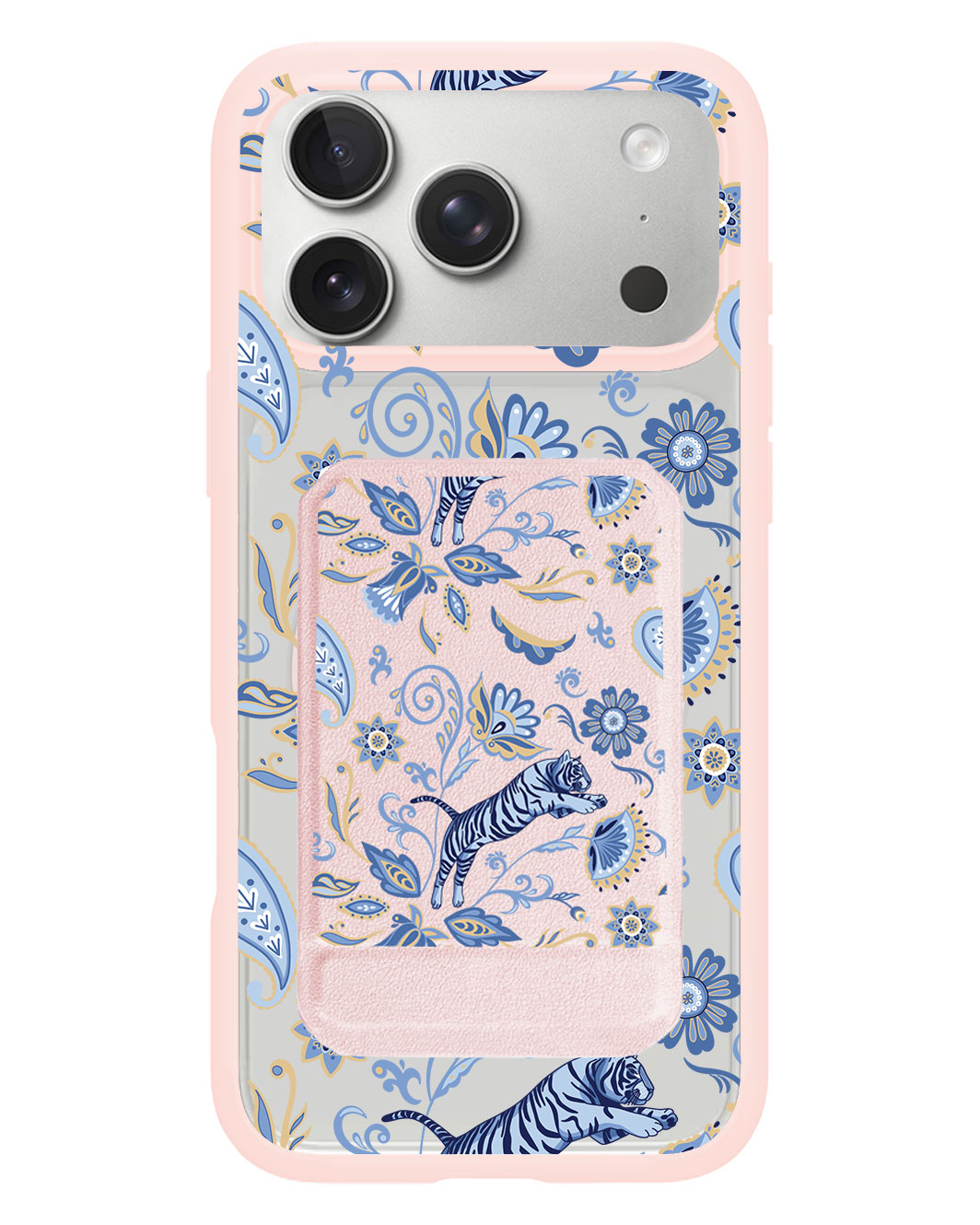 iPhone Magnetic Multifold Wallet - Tiger & Floral 1.0