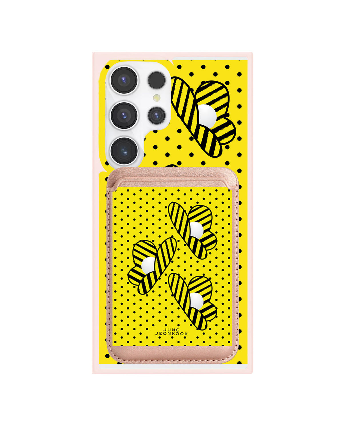 Android Magnetic Wallet Case - Honey