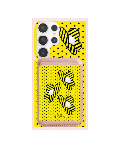 Android Magnetic Wallet Case - Honey