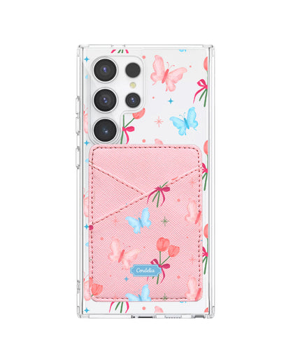 Android Phone Wallet Case - Coquette Butterfly