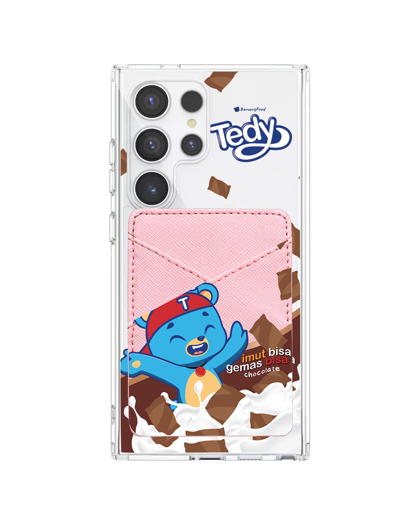 Android Phone Wallet Case - Tedy