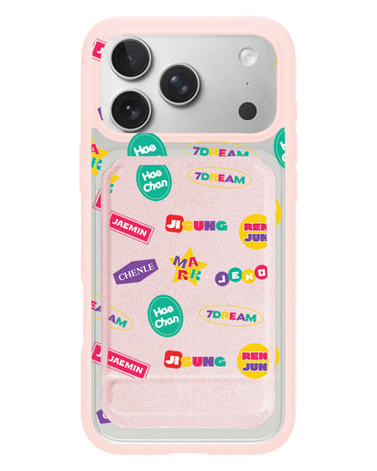 iPhone Magnetic Multifold Wallet - NCT Dream 7Dream