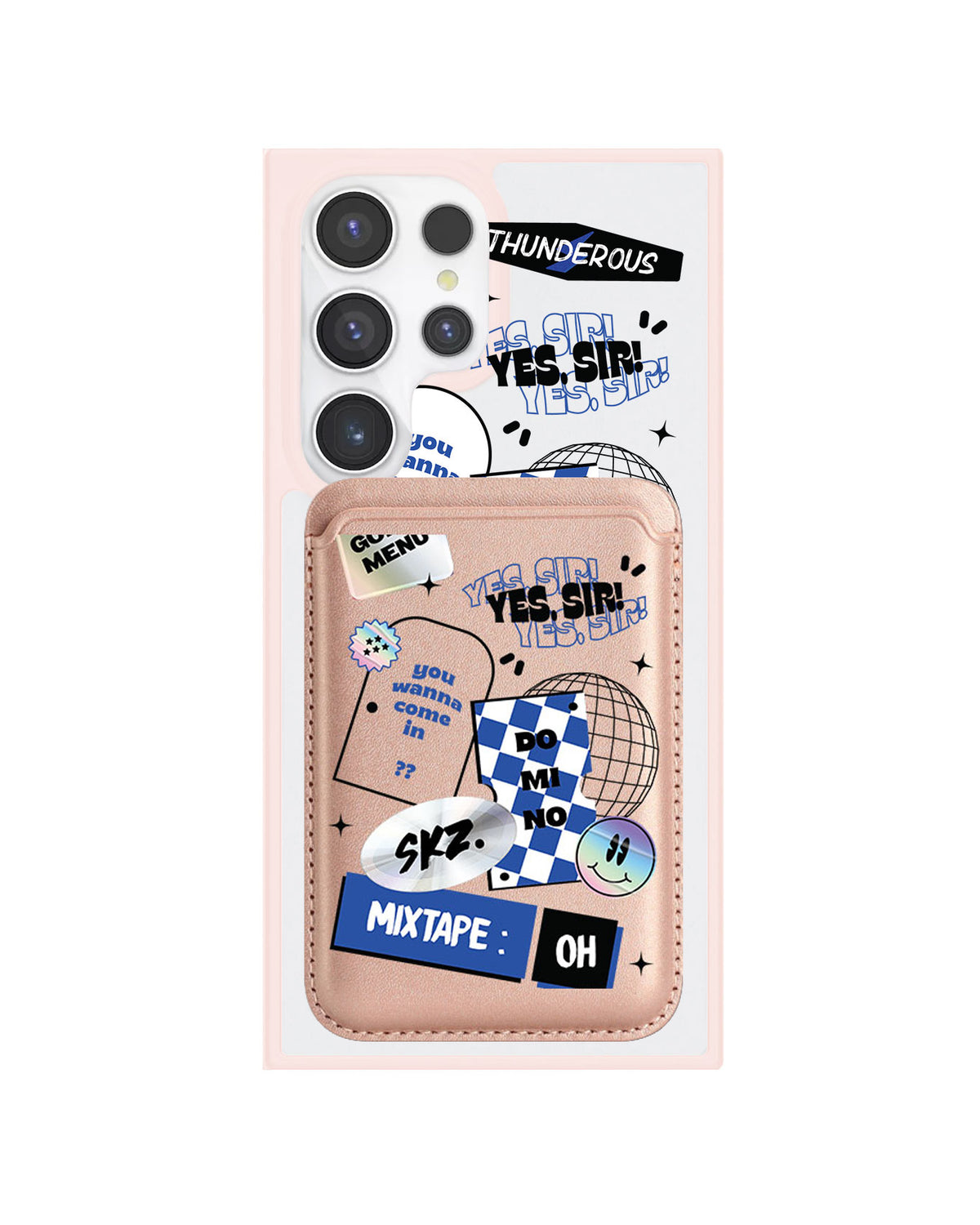 Android Magnetic Wallet Case - SKZ Sticker Pack
