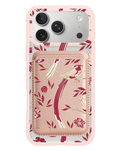 iPhone Magnetic Wallet Case - Lovebird 8.0