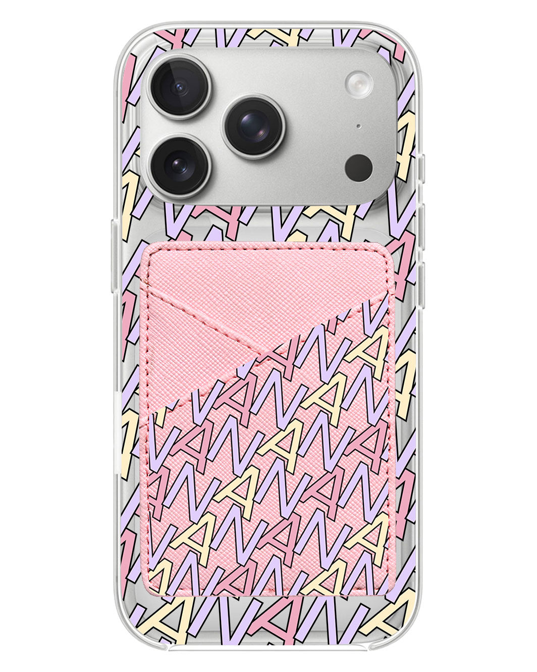 iPhone Phone Wallet Case - Initial 5.0 Monogram
