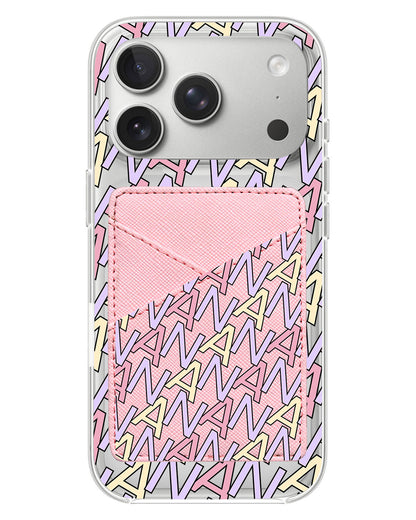 iPhone Phone Wallet Case - Initial 5.0 Monogram