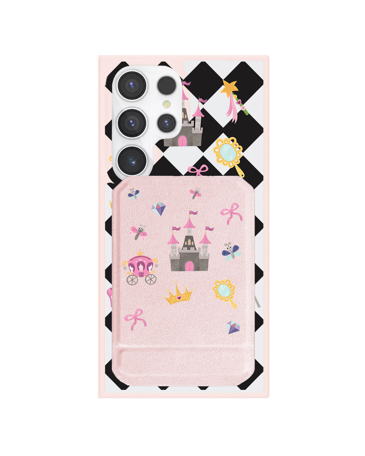 Android Magnetic Multifold Wallet - Little Princess