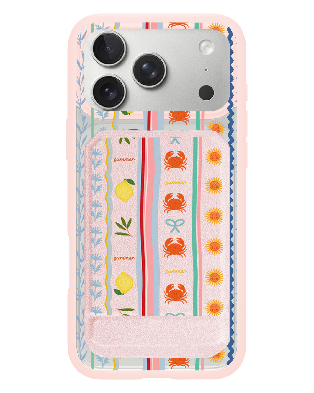 iPhone Magnetic Multifold Wallet - Seaside Opulence 2.0