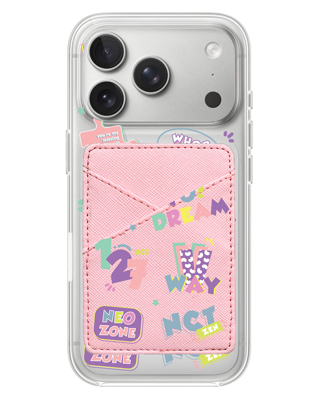 iPhone Phone Wallet Case - NCT Sticker Pack