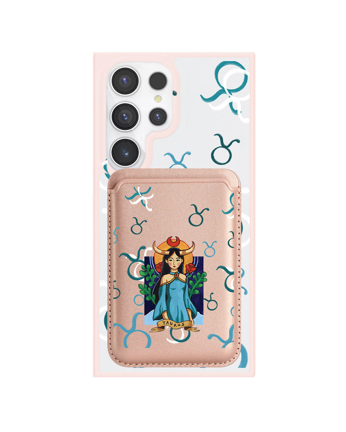 Android Magnetic Wallet Case - Taurus