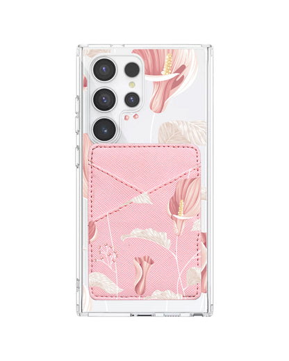 Android Phone Wallet Case - Easter Lily