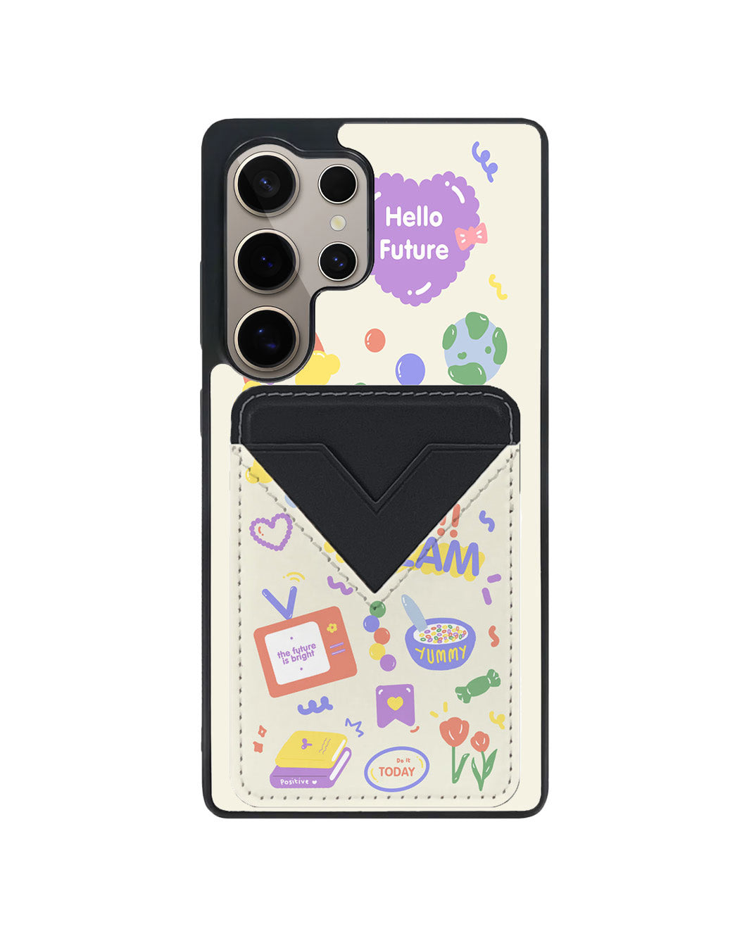 Android Avant Wallet Case - Hello Future