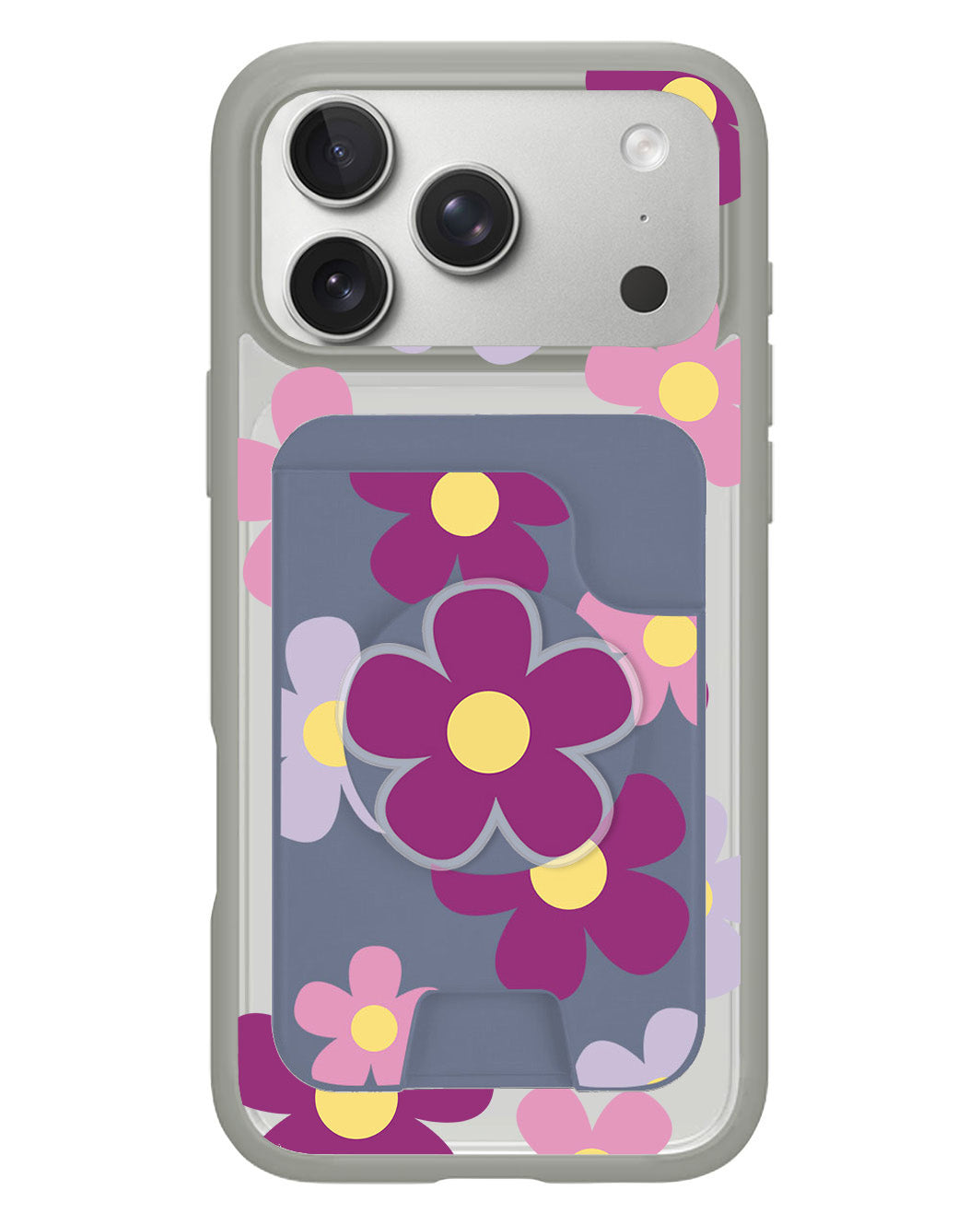 iPhone Magpop Wallet - Daisy Paradise