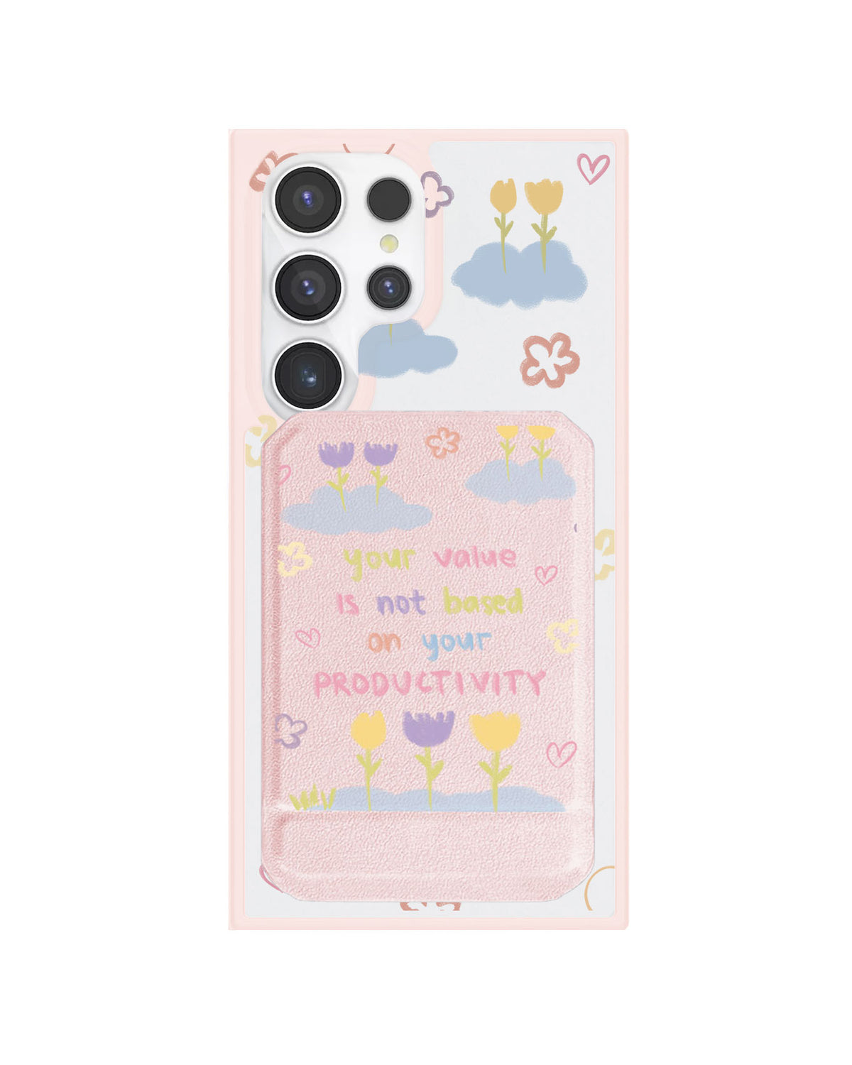 Android Magnetic Multifold Wallet - Positive Energy