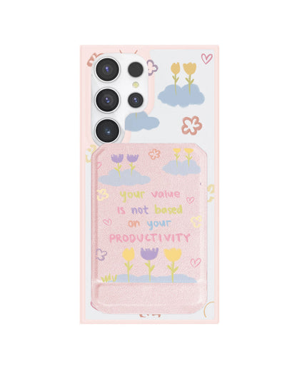 Android Magnetic Multifold Wallet - Positive Energy