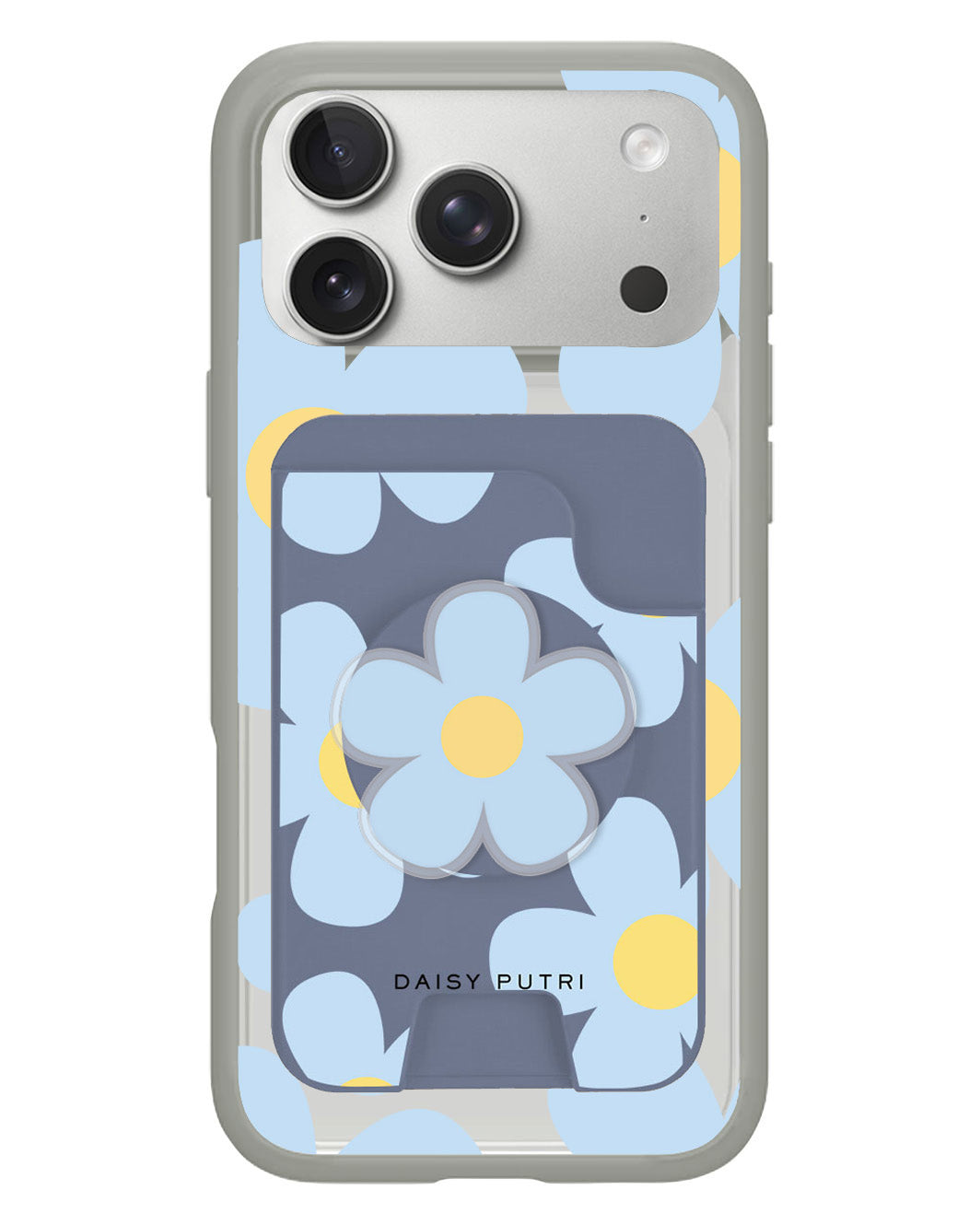 iPhone Magpop Wallet - Daisy Garland