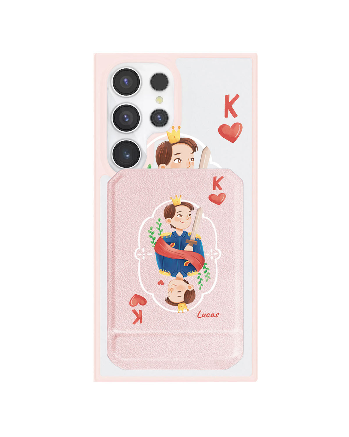 Android Magnetic Multifold Wallet - King
