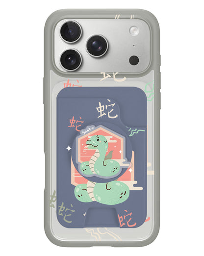iPhone Magpop Wallet - Shio Snake