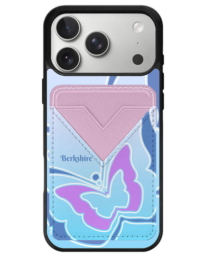 iPhone Avant Wallet Case - Butterfly Mirror 2.0