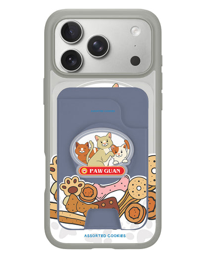 iPhone Magpop Wallet - Pawguan Cat