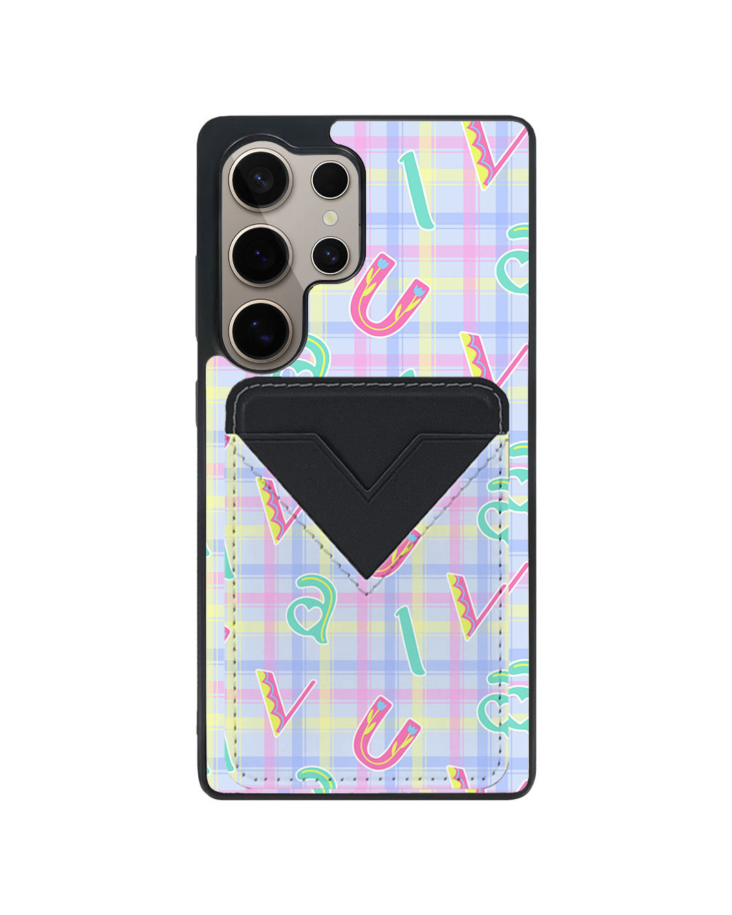 Android Avant Wallet Case - Playful Monogram 6.0
