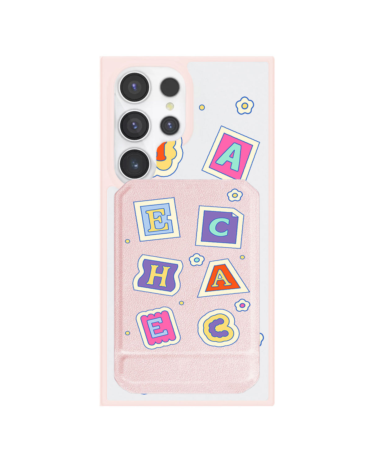 Android Magnetic Multifold Wallet - Adorable Monogram 3.0