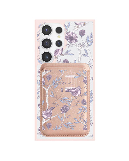 Android Magnetic Wallet Case - Lovebird 15.0