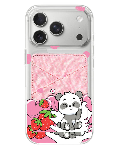 iPhone Phone Wallet Case - Yipi Strawberry Kiss