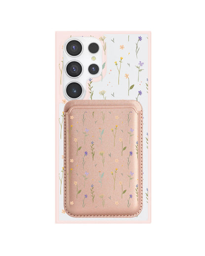 Android Magnetic Wallet Case - Botanical Garden 2.0