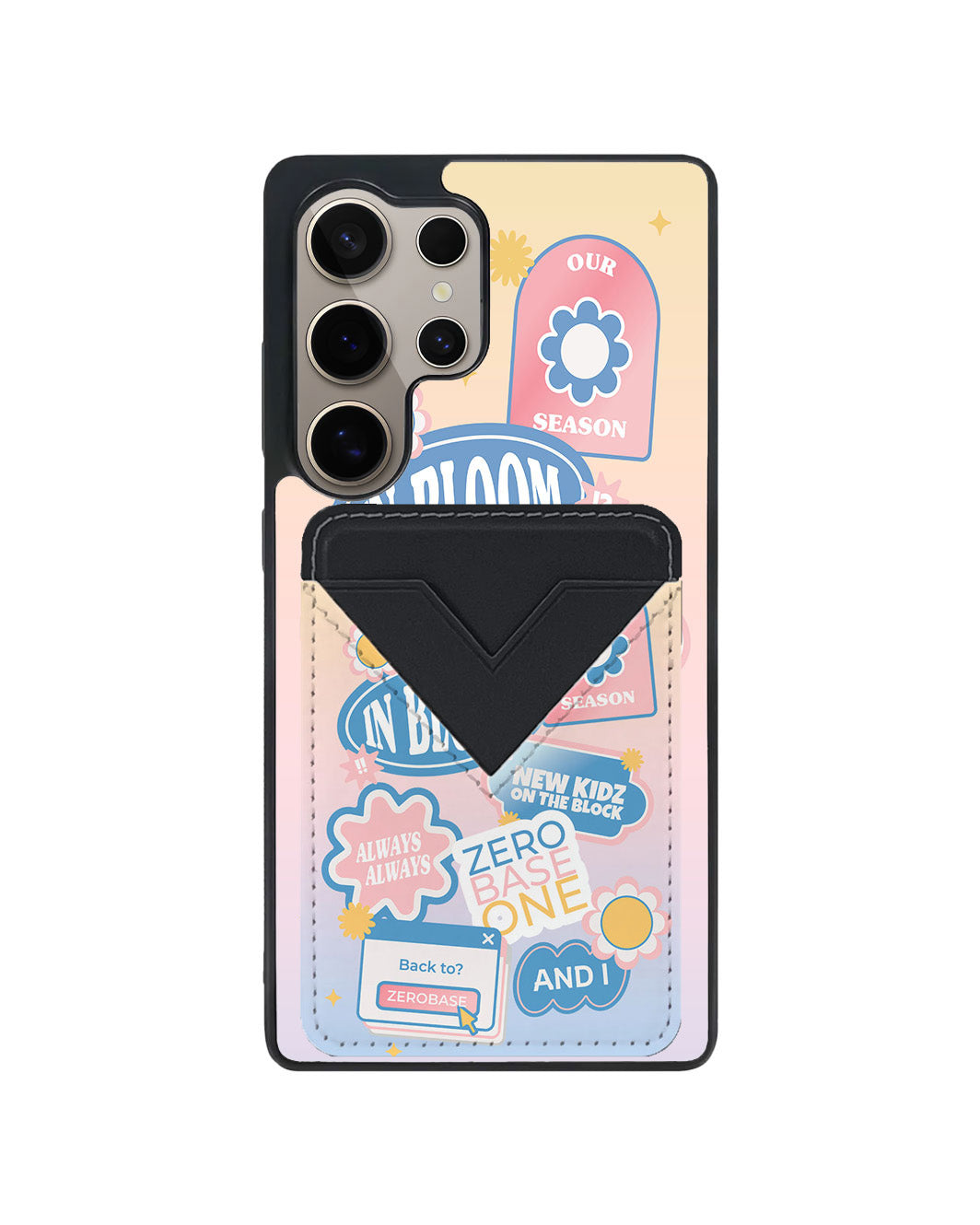 Android Avant Wallet Case - Zerobaseone Song Sticker Pack