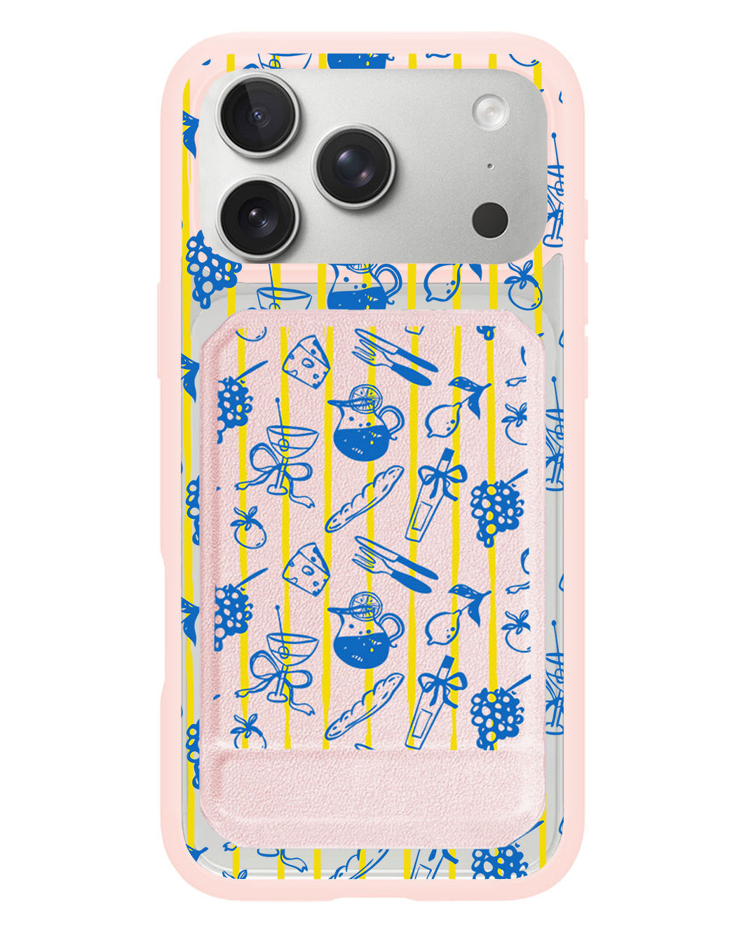 iPhone Magnetic Multifold Wallet - Italian Summer