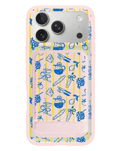 iPhone Magnetic Multifold Wallet - Italian Summer